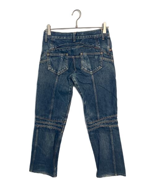 JUNYA WATANABE COMME des GARCONS（(ジュンヤワタナベ コムデギャルソン）JUNYA WATANABE COMME des GARCONS (ジュンヤワタナベ コムデギャルソン) JUNYA WATANABE COMME des GARCONS デニムパンツ インディゴ サイズ:Sの古着・服飾アイテム