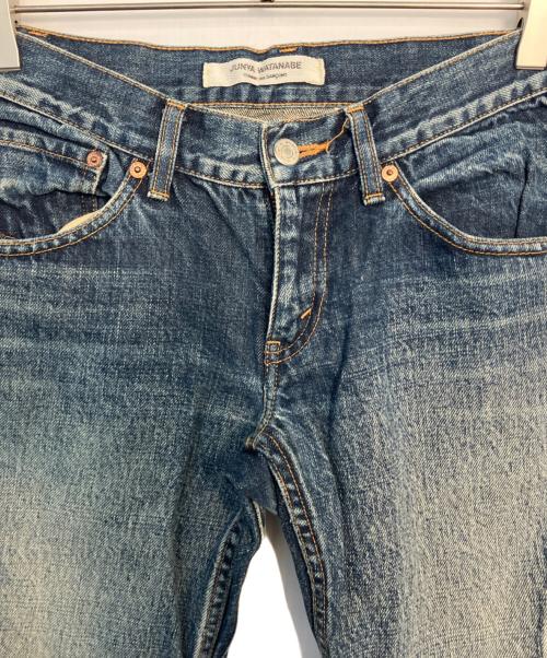 JUNYA WATANABE COMME des GARCONS（(ジュンヤワタナベ コムデギャルソン）JUNYA WATANABE COMME des GARCONS (ジュンヤワタナベ コムデギャルソン) JUNYA WATANABE COMME des GARCONS デニムパンツ インディゴ サイズ:Sの古着・服飾アイテム