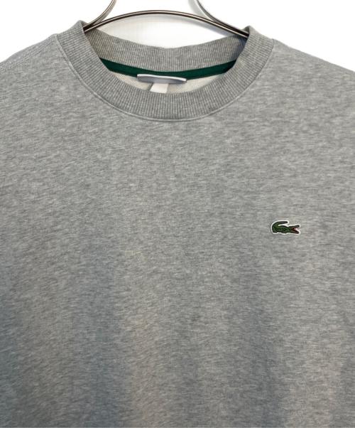 LACOSTE（ラコステ）LACOSTE (ラコステ) LACOSTE スウェット グレー サイズ:XLの古着・服飾アイテム