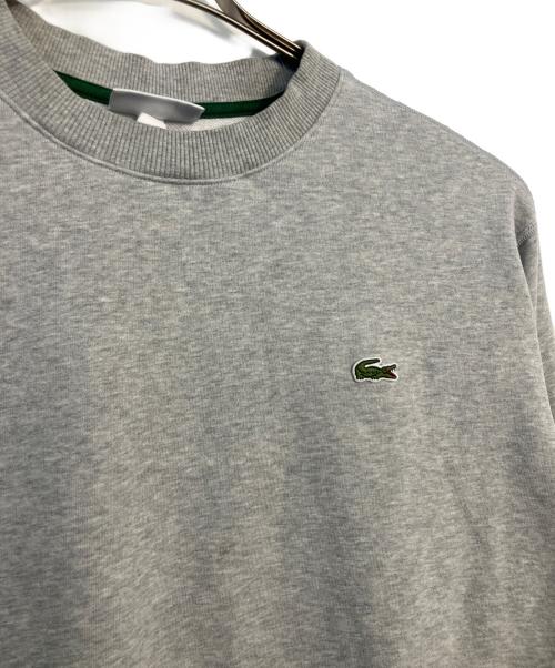 LACOSTE（ラコステ）LACOSTE (ラコステ) LACOSTE スウェット グレー サイズ:XLの古着・服飾アイテム