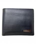BURBERRY BLACK LABELバーバリーブラックレーベル）の古着「BURBERRY BLACK LABEL 2つ折り財布」｜ブラック