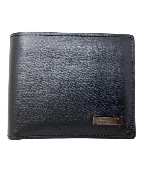 BURBERRY BLACK LABEL（バーバリーブラックレーベル）BURBERRY BLACK LABEL (バーバリーブラックレーベル) BURBERRY BLACK LABEL 2つ折り財布 ブラックの古着・服飾アイテム