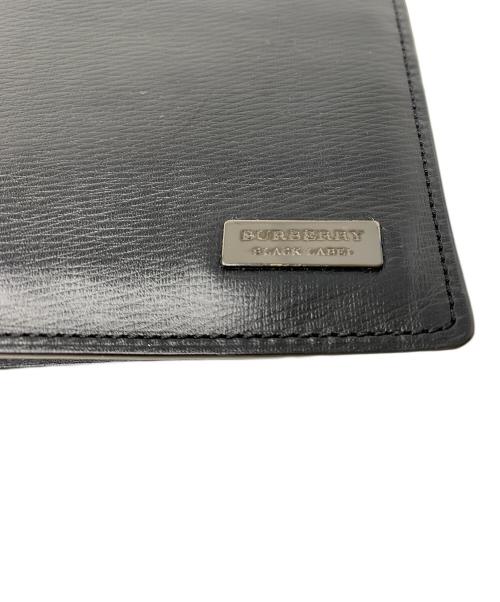 BURBERRY BLACK LABEL（バーバリーブラックレーベル）BURBERRY BLACK LABEL (バーバリーブラックレーベル) 2つ折り財布 ブラックの古着・服飾アイテム