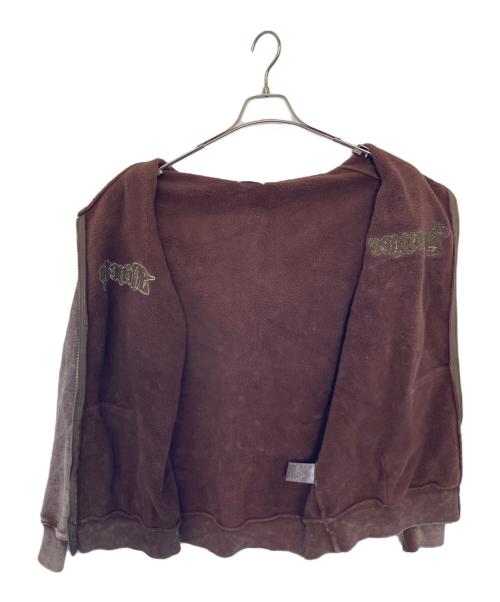 YOUNGER SONG（ヤンガーソング）Younger Song (ヤンガーソング) 9090 (9090) Younger Song 9090 ジップパーカー レッド サイズ:Lの古着・服飾アイテム