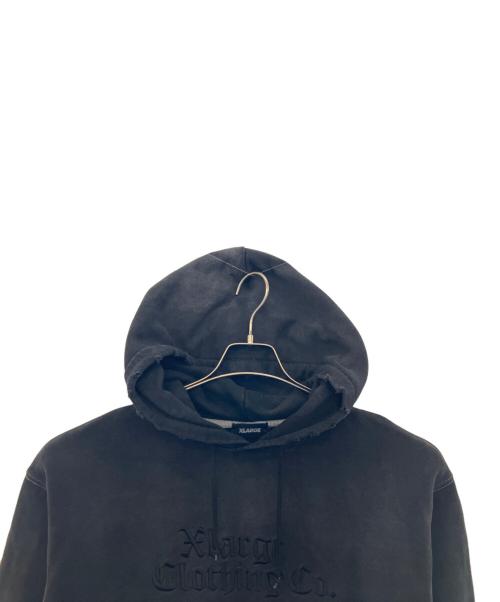 X-LARGE（エクストララージ）X-LARGE (エクストララージ) X-LARGE パーカー ブラック サイズ:Lの古着・服飾アイテム