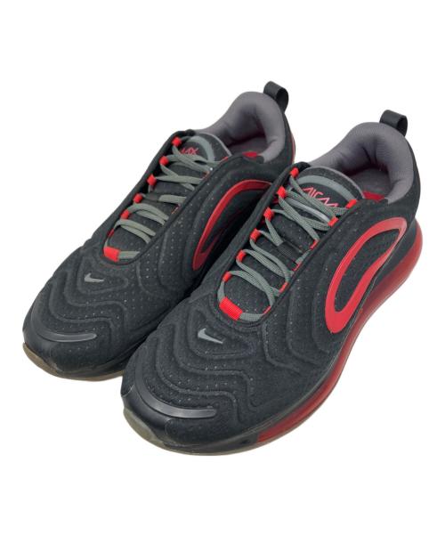 NIKE（ナイキ）NIKE (ナイキ) NIKE AIR MAX 720-MESH スニーカー ブラック×レッド サイズ:27.5cmの古着・服飾アイテム
