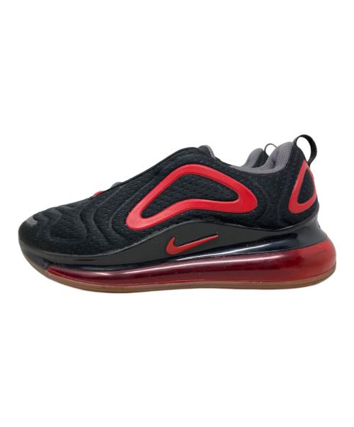 NIKE（ナイキ）NIKE (ナイキ) NIKE AIR MAX 720-MESH スニーカー ブラック×レッド サイズ:27.5cmの古着・服飾アイテム