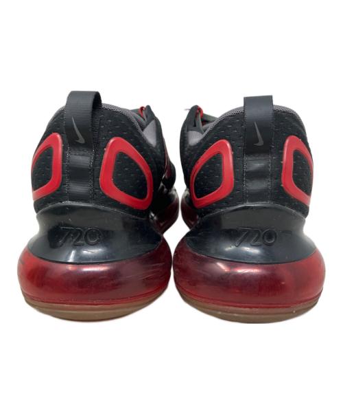 NIKE（ナイキ）NIKE (ナイキ) NIKE AIR MAX 720-MESH スニーカー ブラック×レッド サイズ:27.5cmの古着・服飾アイテム