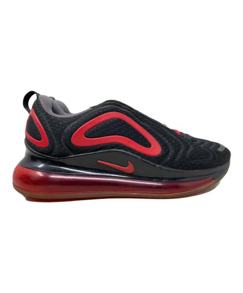NIKE（ナイキ）NIKE (ナイキ) NIKE AIR MAX 720-MESH スニーカー ブラック×レッド サイズ:27.5cmの古着・服飾アイテム