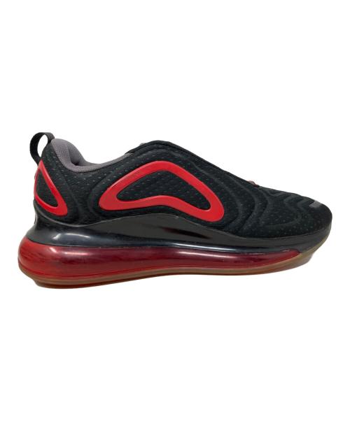 NIKE（ナイキ）NIKE (ナイキ) NIKE AIR MAX 720-MESH スニーカー ブラック×レッド サイズ:27.5cmの古着・服飾アイテム