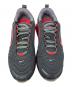 中古・古着 NIKE (ナイキ) NIKE AIR MAX 720-MESH スニーカー ブラック×レッド サイズ:27.5cm：8000円
