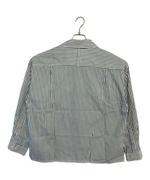 ROTOL（ロトル）ROTOL (ロトル) ROTOL 長袖シャツ ホワイト×グリーン サイズ:2の古着・服飾アイテム