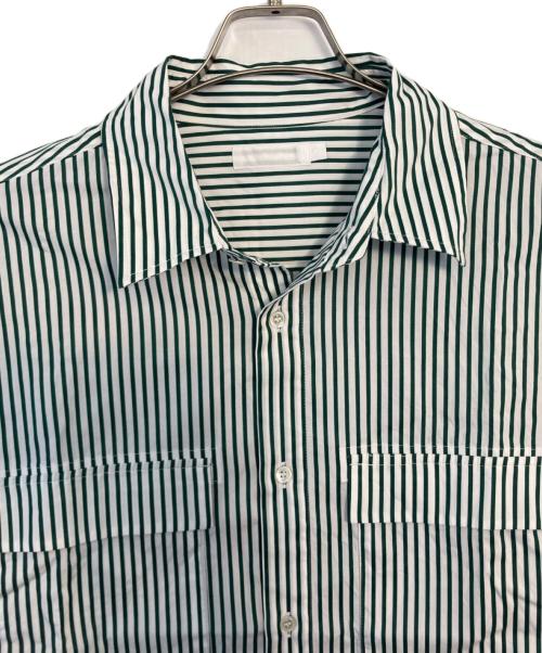 ROTOL（ロトル）ROTOL (ロトル) ROTOL 長袖シャツ ホワイト×グリーン サイズ:2の古着・服飾アイテム