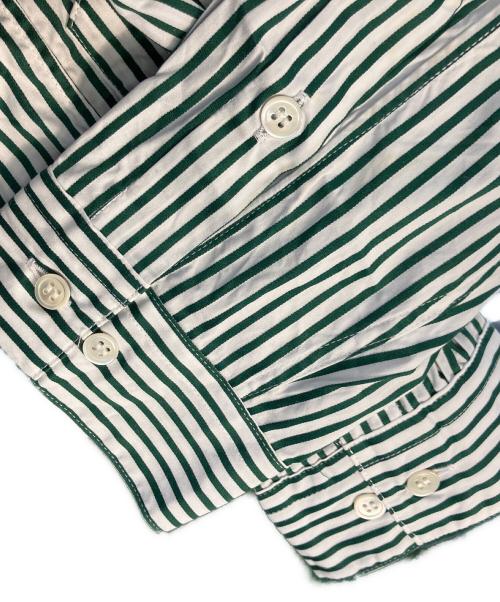 ROTOL（ロトル）ROTOL (ロトル) ROTOL 長袖シャツ ホワイト×グリーン サイズ:2の古着・服飾アイテム