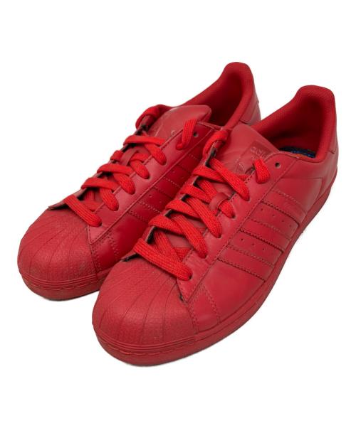adidas（アディダス）adidas (アディダス) adidas スニーカー レッド サイズ:27.5cmの古着・服飾アイテム