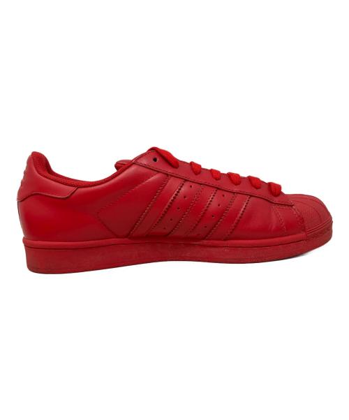 adidas（アディダス）adidas (アディダス) adidas スニーカー レッド サイズ:27.5cmの古着・服飾アイテム