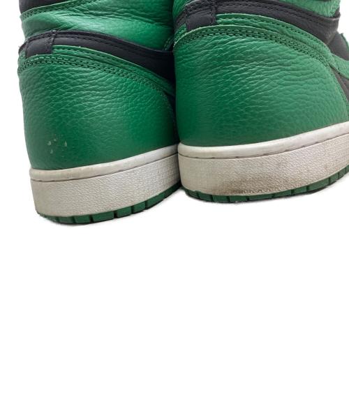 NIKE（ナイキ）NIKE (ナイキ) NIKE Air Jordan 1 Retro High OG ハイカットスニーカー グリーン サイズ:28.5cmの古着・服飾アイテム