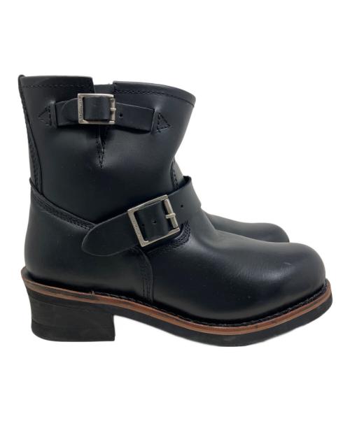 CEDAR CREST（セダークレスト）CEDAR CREST (セダークレスト) CEDAR CREST ブーツ ブラック サイズ:26㎝の古着・服飾アイテム