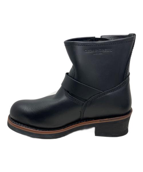 CEDAR CREST（セダークレスト）CEDAR CREST (セダークレスト) CEDAR CREST ブーツ ブラック サイズ:26㎝の古着・服飾アイテム
