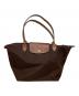 LONGCHAMP（ロンシャン）の古着「LONGCHAMP トートバッグ」｜ブラウン