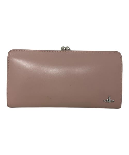 Vivienne Westwood（ヴィヴィアンウエストウッド）Vivienne Westwood (ヴィヴィアンウエストウッド) Vivienne Westwood がま口財布 ピンクの古着・服飾アイテム