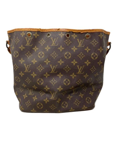 LOUIS VUITTON（ルイ ヴィトン）LOUIS VUITTON (ルイ ヴィトン) LOUIS VUITTON モノグラム プチノエ ショルダーバッグ ブラウンの古着・服飾アイテム
