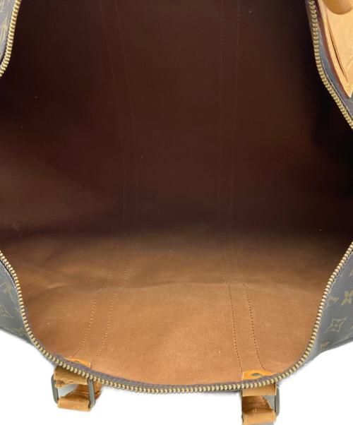 LOUIS VUITTON（ルイ ヴィトン）LOUIS VUITTON (ルイ ヴィトン) LOUIS VUITTON モノグラム キーポル・バンドリエール55 ボストンバッグ ブラウンの古着・服飾アイテム