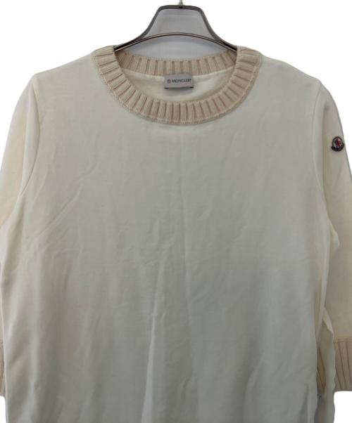 MONCLER（モンクレール）MONCLER (モンクレール) MONCLER ワンピース ホワイト サイズ:-の古着・服飾アイテム