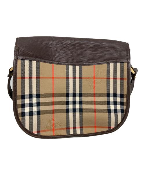 Burberry's（バーバリー）Burberry's (バーバリー) Burberry's ショルダーバッグ ベージュ×ブラウンの古着・服飾アイテム