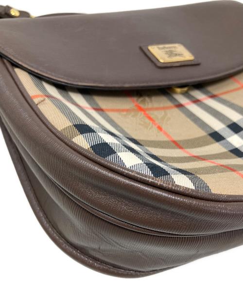 Burberry's（バーバリー）Burberry's (バーバリー) Burberry's ショルダーバッグ ベージュ×ブラウンの古着・服飾アイテム