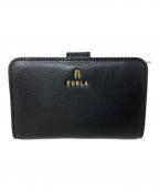 FURLAフルラ）の古着「FURLA 2つ折り財布」｜ブラック