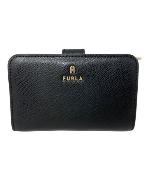 FURLA（フルラ）FURLA (フルラ) FURLA 2つ折り財布 ブラックの古着・服飾アイテム
