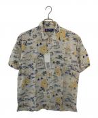 CHAPS RALPH LAURENチャップス ラルフローレン）の古着「CHAPS RALPH LAUREN アロハシャツ」｜ベージュ