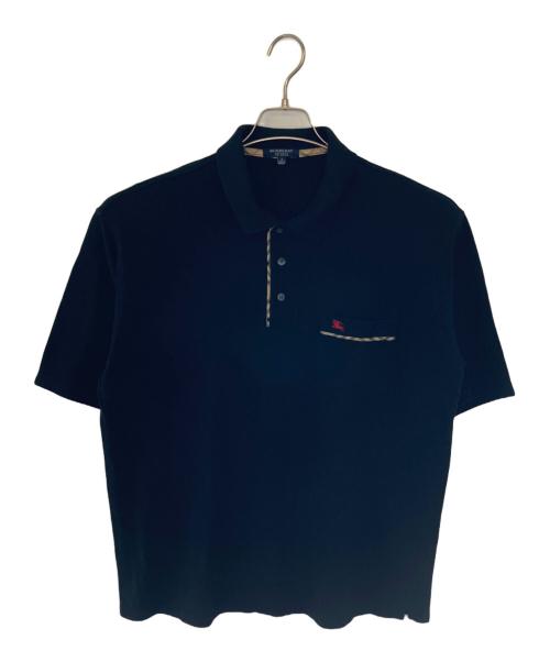 BURBERRY LONDON（バーバリーロンドン）BURBERRY LONDON (バーバリーロンドン) BURBERRY LONDON ポロシャツ ブラック サイズ:Lの古着・服飾アイテム