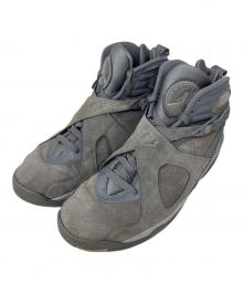 NIKE（ナイキ）の古着「NIKE AIR JORDAN8 RETRO ハイカットスニーカー」｜グレー