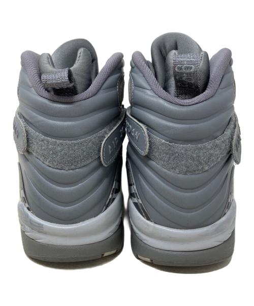 NIKE（ナイキ）NIKE (ナイキ) NIKE AIR JORDAN8 RETRO ハイカットスニーカー グレー サイズ:28㎝の古着・服飾アイテム