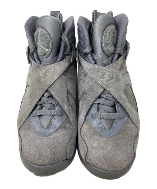 NIKE（ナイキ）NIKE (ナイキ) NIKE AIR JORDAN8 RETRO ハイカットスニーカー グレー サイズ:28㎝の古着・服飾アイテム