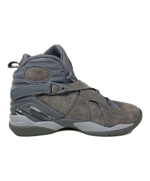 NIKE（ナイキ）NIKE (ナイキ) NIKE AIR JORDAN8 RETRO ハイカットスニーカー グレー サイズ:28㎝の古着・服飾アイテム