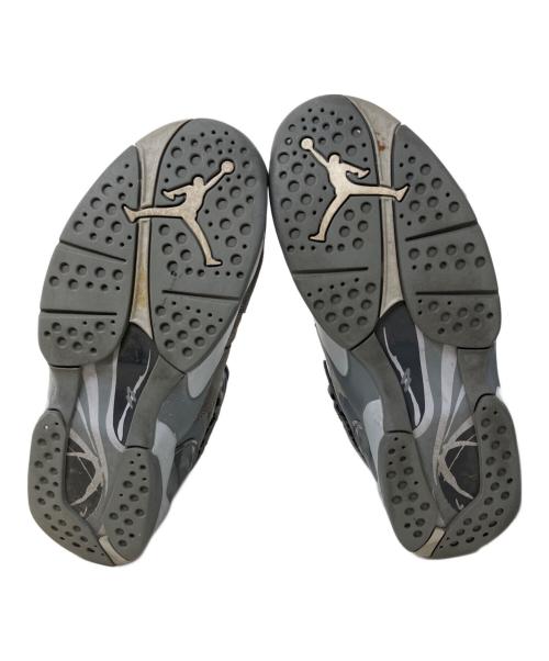 NIKE（ナイキ）NIKE (ナイキ) NIKE AIR JORDAN8 RETRO ハイカットスニーカー グレー サイズ:28㎝の古着・服飾アイテム