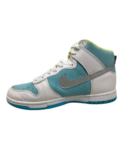 NIKE（ナイキ）NIKE (ナイキ) NIKE ハイカットスニーカー ホワイト×スカイブルー サイズ:26.5㎝の古着・服飾アイテム
