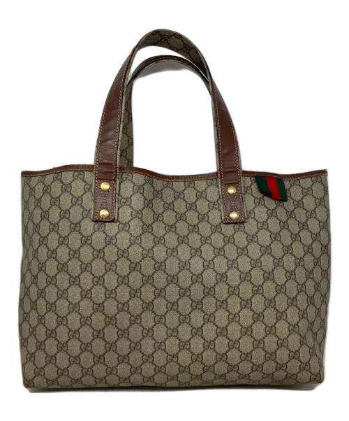 GUCCI（グッチ）GUCCI (グッチ) GUCCI GGスプリーム シェリーライン トートバッグの古着・服飾アイテム