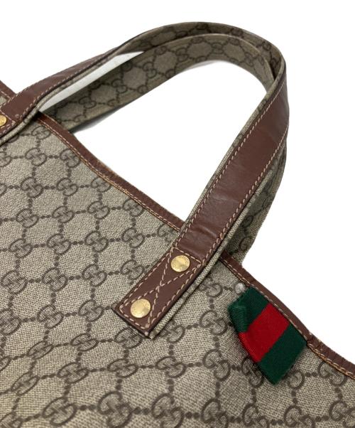 GUCCI（グッチ）GUCCI (グッチ) GUCCI GGスプリーム シェリーライン トートバッグの古着・服飾アイテム