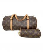 LOUIS VUITTONルイ ヴィトン）の古着「LOUIS VUITTON モノグラム パピヨン30 ハンドバッグ」｜ブラウン