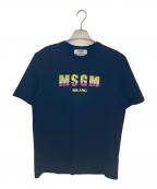 MSGMエムエスジーエム）の古着「MSGM 半袖カットソー」｜ブラック