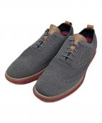 COLE HAANコールハーン）の古着「COLE HAAN ウィングチップシューズ」｜グレー