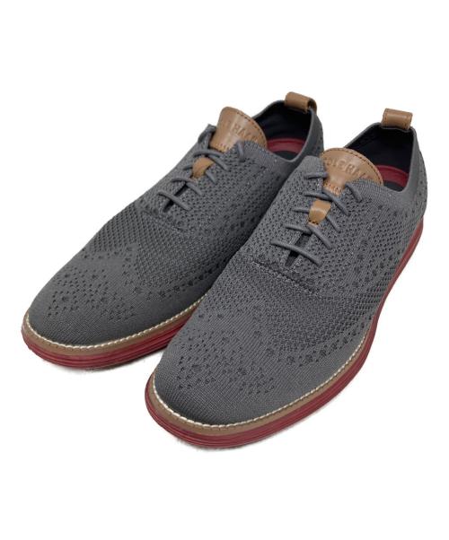 COLE HAAN（コールハーン）COLE HAAN (コールハーン) COLE HAAN ウィングチップシューズ グレー サイズ:9 1/2Mの古着・服飾アイテム