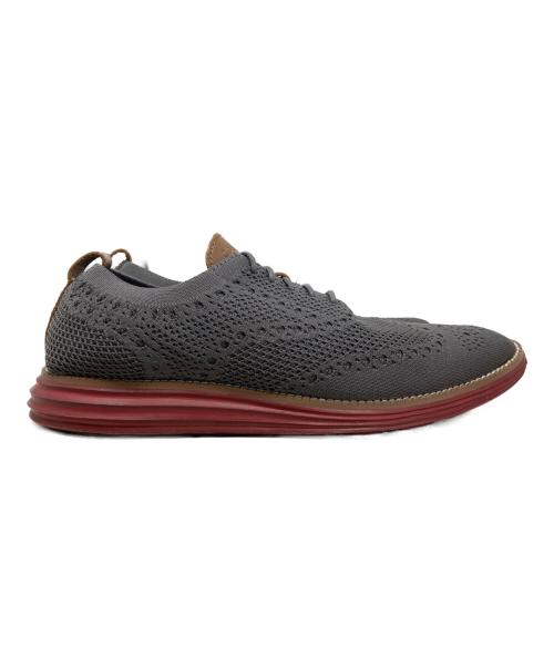 COLE HAAN（コールハーン）COLE HAAN (コールハーン) COLE HAAN ウィングチップシューズ グレー サイズ:9 1/2Mの古着・服飾アイテム