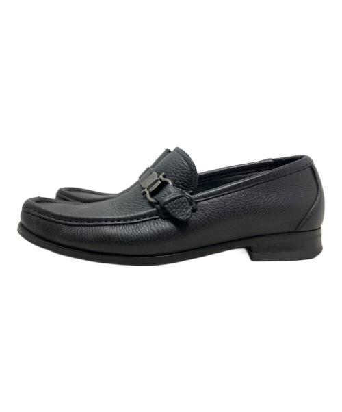 Ferragamo（フェラガモ）Ferragamo (フェラガモ) Ferragamo レザーシューズ ブラック サイズ:11Sの古着・服飾アイテム