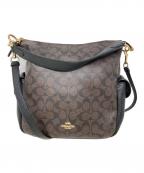 COACHコーチ）の古着「COACH シグネチャー 2WAYバッグ」｜ブラウン