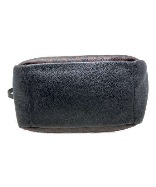 COACH（コーチ）COACH (コーチ) COACH シグネチャー 2WAYバッグ ブラウンの古着・服飾アイテム